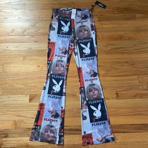 Pacsun Mesh playboy pants